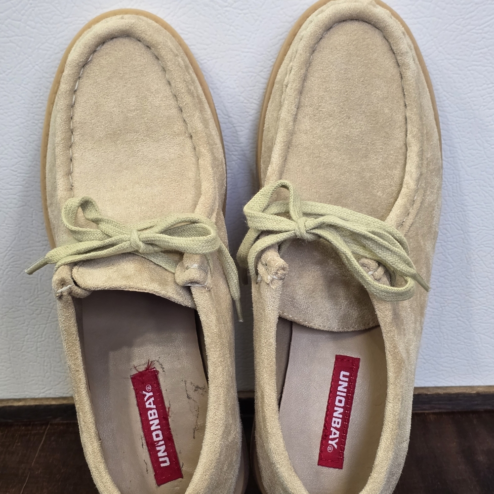 Womens UNIONBAY Tan Suede Shoes - Picture 4 of 6